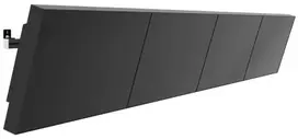 Smart SMS Multi Ekranas sieninis pakreiptas laikiklis 37"-65" 100 kg, VESA 100x100-900x400, juodas