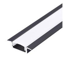 LED įleidžiamas profilis KOBI P02 Juodas 2m
