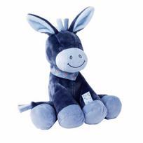 Minkštas žaislas Nattou Alex & Bibou asiliukas 28 cm, itin švelnus pliušinis, kūdikiams tinkamas