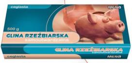 Mona savadeganti modelino masė, 500 g, plytinės spalvos