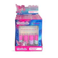 Nagų lakų ir lipdukų rinkinys vaikams Martinelia Galaxy Dreams Beauty Nails Set
