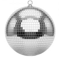 Veidrodinis disco kamuolys 300 mm, sidabrinis atspindintis kamuolys su kabinimo žiedu, vakarėlių ir namų dekoracijai, scenai
