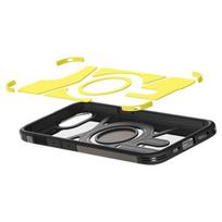 Telefonų dėklas - SPIGEN - iPhone 16e - Tough Armor MagSafe - Sustiprinta apsauga - Integruotas stovelis