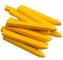Hogert techninė kreida HT3B778, 120mm, 12vnt, geltona, ilgalaikis žymėjimas, lengvas žymėjimas