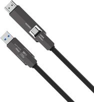 4SMARTS HDMI USB4 kabelis telefonui 240W 1.5M greitas adapteris