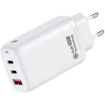 Quik Accessories QG-311 GaN 2x USB-C / USB Charger 65W QG-311