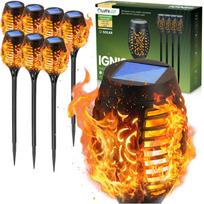 Lumiled Ignis 8x Solar Garden Lamp LED Flame Effect 50cm