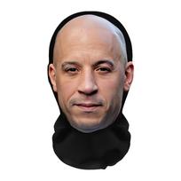 Viso veido kaukė Helovino Cosplay vakarėliui Balaklava su garsenybės veido tinkleliu Vizualizuotas Elastingas galvos apdangalas Kalėdinės dovanos brown