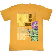 Brant Bjork Trio Aus Tour Full Tone Generator T Shirt Full Size SXL M juoda