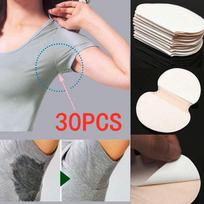 30 vnt. lipnus prakaito padas pažastims pažastims Goodbye antiperspirantas dezodorantas deodera 30pcs beige