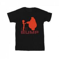 Disney Mens Big Hero 6 Baymax Fist Bump Cutout T-Shirt S juoda