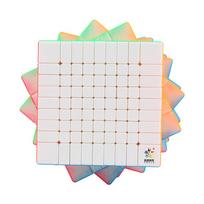 Yuxin 9X9 Magic Cube Yuxin Little Magic 9X9X9 Magic Cube 9Layers Speed Cube Professional Puzzle Toys Children Gift white