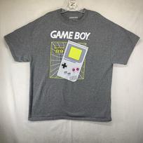 Game Boy Men's Retro 1989 Video Game Console Big Front Graphic T-Shirt XL Unisex T-Shirt S gray