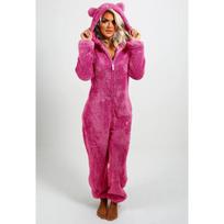 Fashion Onesies Fleece mieguisti kombinezonai plius dydžio gobtuvų komplektai Moterų pižamos Suaugusiems žiemai Šiltos pižamos Moterys XS rožinė raudona spalva