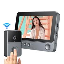 2.4G Wireless Video Intercom Doorbell Two Way Voice Audio Video Doorbell Camera Night Vision Door Bell Intercom System for Villa China Mainland