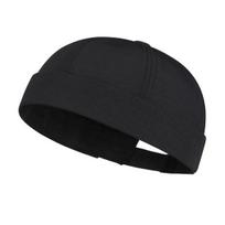 Brimless Skull Cap for Men Quick Dry Breathable Docker Cap Adjustable Harbour Landlord juoda