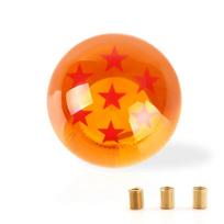 Dragon Ball Super Z Pavarų svirties rankenėlė Universali Automobilio pavarų svirties rankenėlė Anime Cosplay Oranžinis kamuoliukas 54mm skersmens Pavarų perjungimo rankenėlė 1-7 žvaigždučių kamuoliukas 7 STARS red