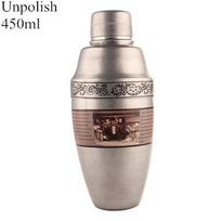 550ml/850ml Engraving Stainless Steel Cocktail Boston Bar Shaker Bar tool Barware white