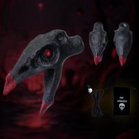 1 Set Resin Novelty Prank Toy Aztec Screaming Bird Whistle Emergency Survival Gear Compact Horror Sound Tool For Camping/Hiking A1 black