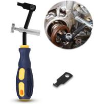 58430 Shaft Type Seal Puller With 58500 Hook For Shaft/Seals, Universal Seal Removal Tool For Camshaft And Crankshaft Seals, 56750 Blind Oil Seal black