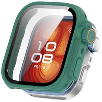 Case For Huawei watch Fit 4 Pro Screen Protector Tempered Glass PC Bumper Frame Change To Ultra Cover For huawei watch fit 4Pro For huawei fit 4 pro žalia