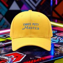 pc Three Putt Master Printed Baseball Cap Lightweight and Breathable Womens Hat Humorous Golf Lover Three Putt Master M 1pc yellow