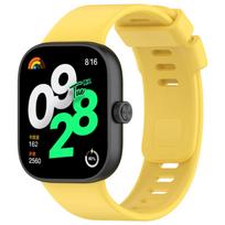Originalus silikoninis dirželis „Redmi watch 4“ išmaniajam laikrodžiui Riešinė „Redmi watch 4“ Apyrankė Dirželis Sportiniai priedai For Redmi watch4 geltona