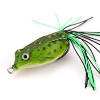 1pack Frog Soft Fishing Bait Thunder Frog Bionic Lures With Double Hook Fishing Supplies