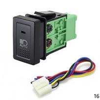 Automobilio LED rūko žibintų jungiklis dienos šviesos DRL jungiklio mygtukas, skirtas Suzuki SX4 Swift Grand Vitara 2006 - 2011 2012 Automobilių priedai Auto Light
