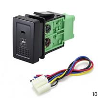 Automobilio LED rūko žibintų jungiklis dienos šviesos DRL jungiklio mygtukas, skirtas Suzuki SX4 Swift Grand Vitara 2006 - 2011 2012 Automobilių priedai Driving recorder