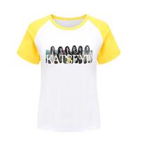 5350 Casual Kids Girls T-shirt KATSEYE Print Top 150cm geltona