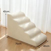 Sponge Dog Stairs: Washable, Non-Slip Ladder for Pets 25D Sponge/Washable