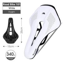 WEST BIKING Bike Saddle MTB Road Racing Bicycle Seat Hollow Soft Short Nose Cushion PU Waterproof Cycling Saddle Accessories balta