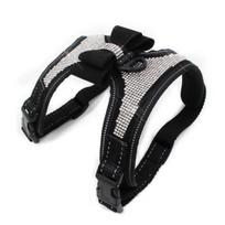 Rhinestone Pet Chest Strap Explosion-proof Punching Dog Chest Strap Reflective, Breathable and Comfortable S juoda