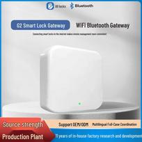 TTLOCK Bluetooth Smart Fingerprint Door Lock with Remote Control via Mobile App - G2/G3 Hot Seller Offer G2 Gateway white