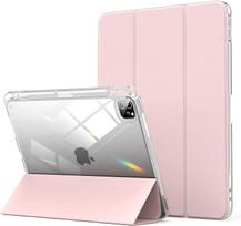 Planšetinio kompiuterio dėklas, skirtas IPad Pro 13 12,9 colio 6 / 5 / 4 / 3 kartos IPad Pro13 Pro11 M4 M2 2024 Air11 13 Air4 510th A16 2025 9th 10,2 10,5 iPad air13 2024 2025 rožinė