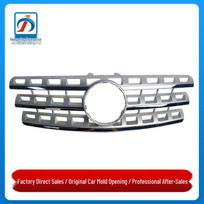 Silver Grille with Small Black Air Intake for Mercedes W164 sidabras