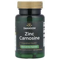 Swanson Vitamins Cinko Karnozino Kapsulės 60 Tablečių 1 vnt