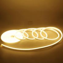 DUOFU365 LED Strip Light, 12V, Neon Light, Warm White, 2835, 600 LEDs, 5m, Waterproof, Indirect Lighting, Decorative, Cuttable, 1pc