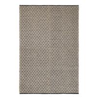 Juodos spalvos/natūralios spalvos lauko ir vidaus kilimas 200x300 cm Dhawan – Bizzotto