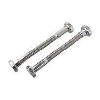Reguliuojamas nerūdijančio plieno kriauklės laikiklis montavimui po stalviršiu 35-50CM Silvery