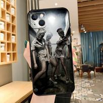 Silent Hill Nurse Phone Case For iPhone 13 Pro Max 16 15 11 12 14 17 Pro Max mini 15 16 Plus 16e 17 Air Cover iPhone 14 gray
