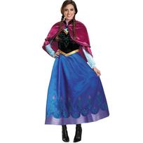 Helovino kostiumas Cosplay Anime Princesė Anna Elsa Suknelė Suaugusiųjų Suknelė Cosplay Kostiumas XXXL blue