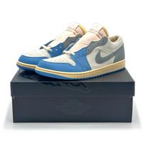DZ5376-469 Nike Air Jordan 1 Low Tokyo 96 Vintage UNC University Blue (Men's) 10 gray