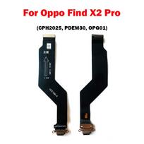 For OPPO Find X2 Pro Charging Dock Port USB Connector Mainboard Flex Cable find x2 pro black