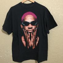 Dennis Rodman Not of this World Black Faded T-Shirt Large (Tag XL) Unisex T-Shirt M beige