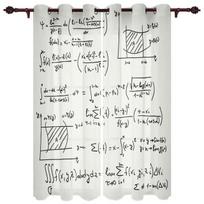 Matematika Fizika Formulė Modernios Langų Užuolaidos Svetainei Prabangus Miegamojo Žaliuzės Užuolaidos Durų Užuolaidos 135W x 185H(cm) x2