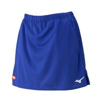 Table Tennis Surf Size L Skirt, Sweat-wicking, Quick-drying, 82JBC221, Women's, Blue, blue