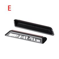1pc ABS AMG Grill Grille Emblem For AMG Mercedes-Benz W463 W464 W461 G63 G65 Grille Sticker Emblem Badge Sticker Car Accessories BG1 1pc for AMG black