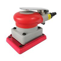 Lever Control Air Finishing Sander Pneumatic Polisher  for Flat Surface Sanding and Polishing raudona